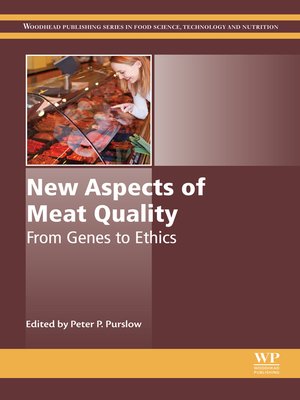 cover image of New Aspects of Meat Quality